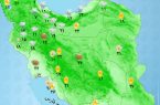 رگبار و باد شدید در شمال غرب و مرکز کشور