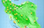 رگبار باران و باد شدید در نیمه شمالی کشور 
