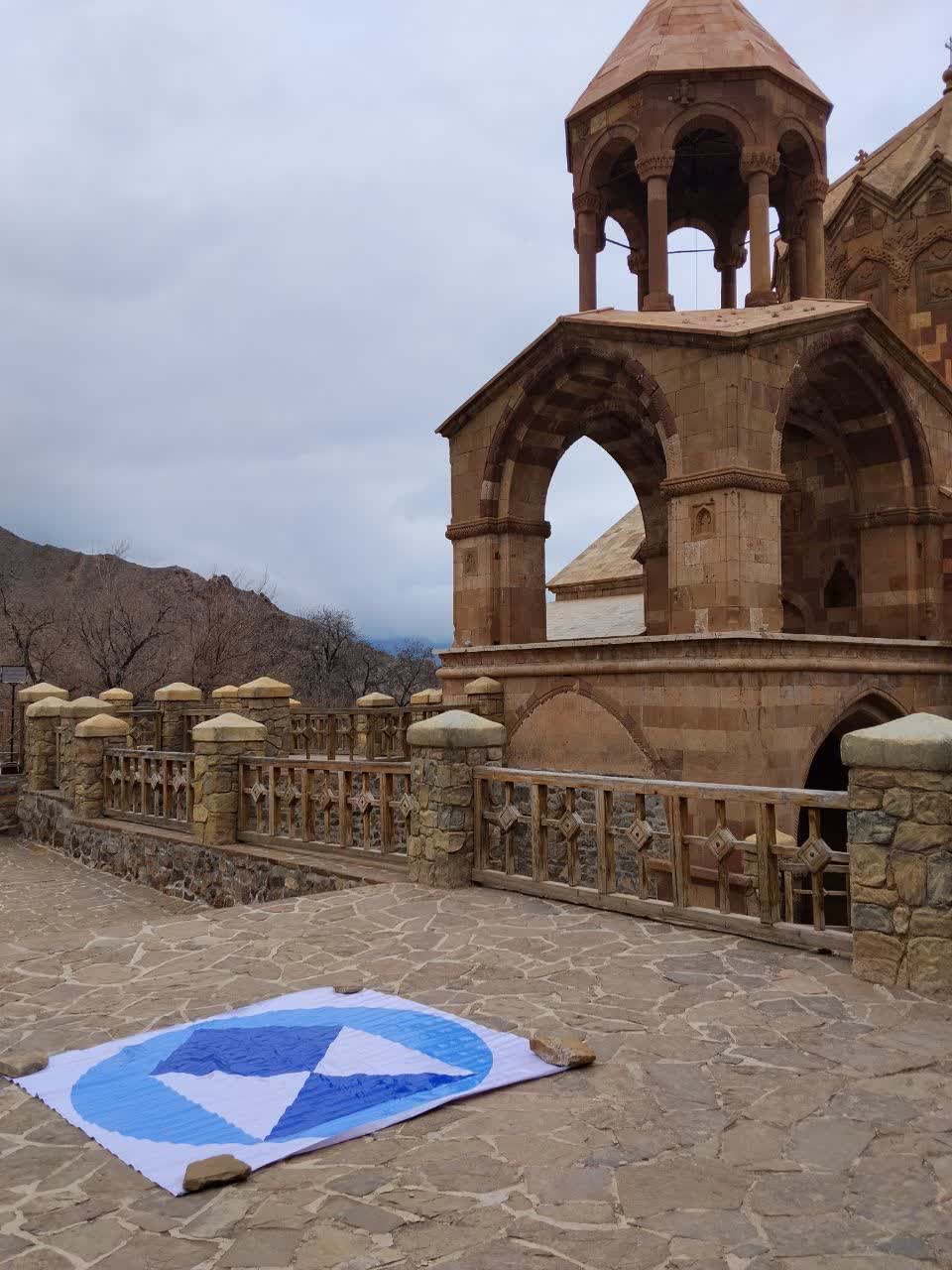 نصب نشان سپر آبی در اماکن فرهنگی–تاریخی منطقه آزاد ارس