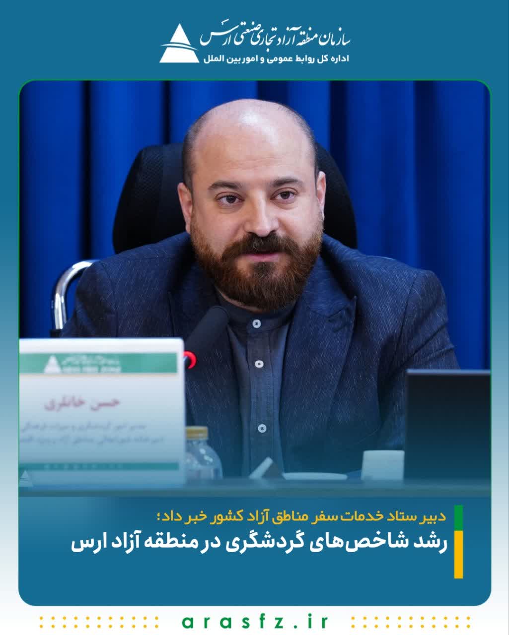 رشد شاخص‌های گردشگری در منطقه آزاد ارس