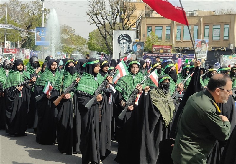 دختران یگان مسلح تبریز: لازم شد ما هم می‌جنگیم+فیلم