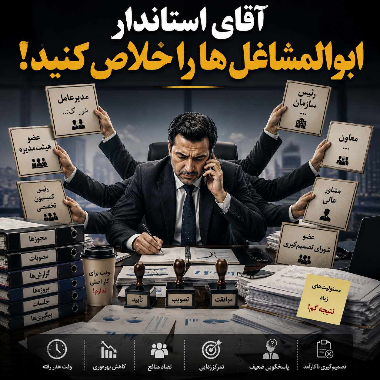 آقای استاندار ابوالمشاغل ها را خلاص کنید!