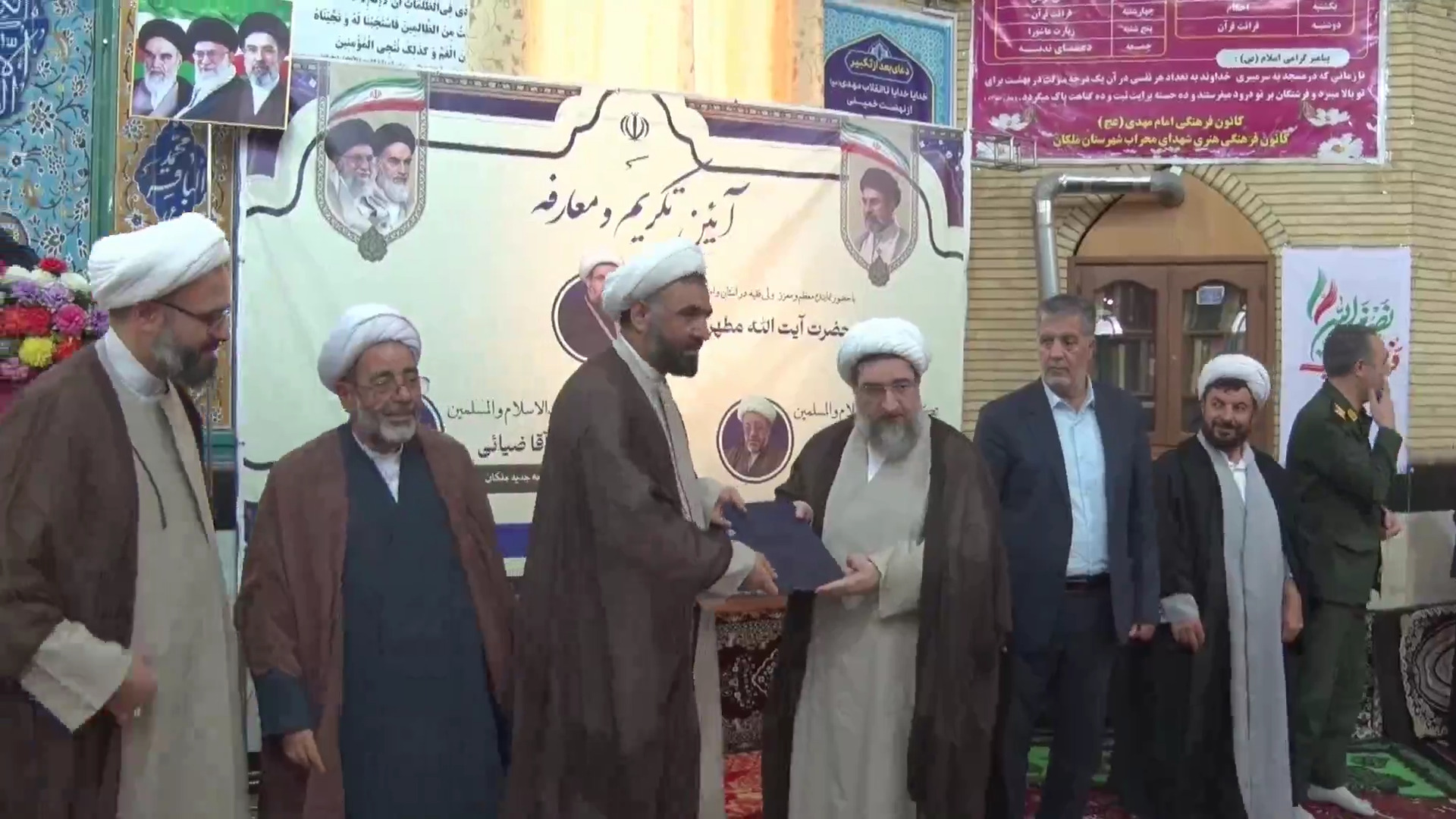 حجت‌الاسلام هادی ضیایی امام جمعه جدید ملکان شد / قدردانی از خدمات حجت‌الاسلام زمانی